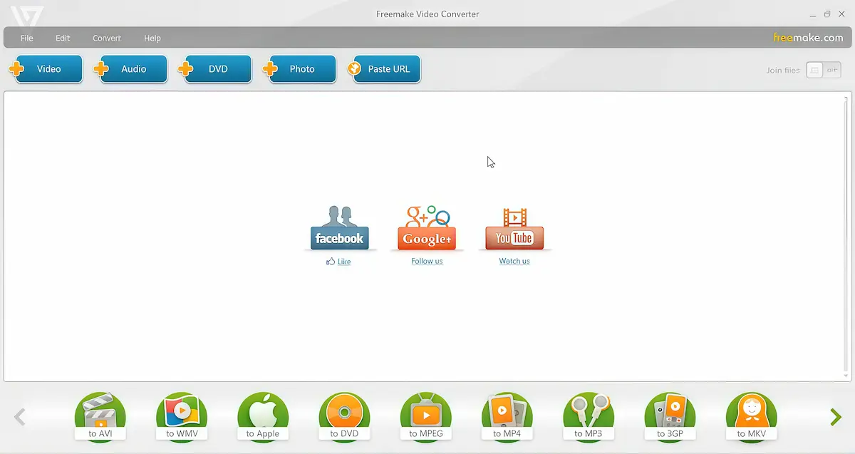 Freemake Video Converter simple tool to compress MP4 videos